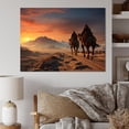 thumbnail image 1 of Designart "Silk Road Asian Painting VII" Asian Wall Art Living Room, 1 of 5