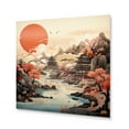 thumbnail image 1 of Designart "Silk Road China Art painting I" Chinese Metal Art Living Room, 1 of 5