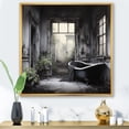 thumbnail image 1 of Designart "Simplicity Bath Of Serenity I" Bath & Laundry Floater Framed Canvas Print, 1 of 7