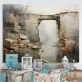 thumbnail image 1 of Designart "Simplicity Bridge Power" Architecture Canvas Print, 1 of 5