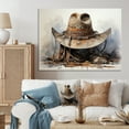 thumbnail image 1 of Designart "Simplicity Cowboy Hat III" Cowboys Canvas Wall Art, 1 of 5