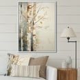 thumbnail image 1 of Designart "Simplistic Birch Essence III" Tree Birch Floater Framed Wall Art Prints, 1 of 5
