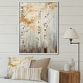 thumbnail image 1 of Designart "Simplistic Birch Essence" Tree Birch Floater Framed Canvas Prints, 1 of 5
