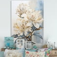 thumbnail image 1 of Designart "Simplistic Floral Array I" Rhododendron Canvas Prints, 1 of 7