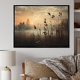 thumbnail image 1 of Designart "Sky delicate Embrace I" Landscapes Floater Framed Canvas Print, 1 of 7