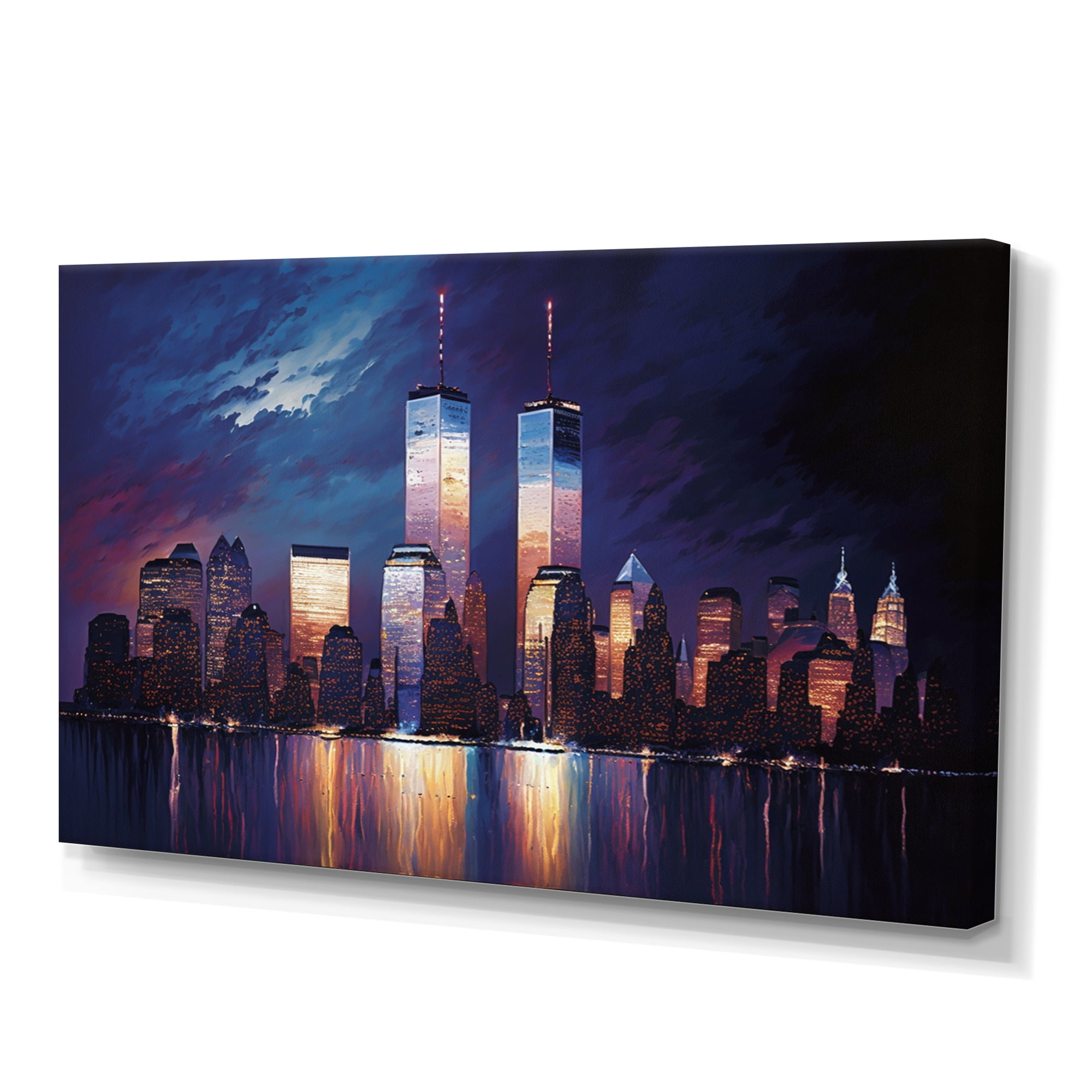 Designart Skyline I Canvas Wall Art