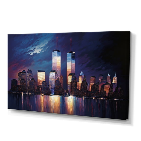 Designart Skyline I Canvas Wall Art