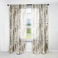 thumbnail image 1 of Designart "Slate Wooded Countryside" Patchwork Room Darkening Curtain Single Panel, 1 of 6