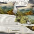 thumbnail image 1 of Designart Slovakia Spring Forest Mountain - Landscape Printed Throw Pillow - 12x20, 1 of 5