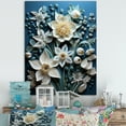 thumbnail image 1 of Designart "Snowdrops, The Milk-White Flowers Of Winter I" Snowdrops Canvas Art Print, 1 of 7