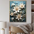 thumbnail image 1 of Designart "Snowdrops, The Milk-White Flowers Of Winter II" Snowdrops Floater Framed Wall Art Prints, 1 of 5