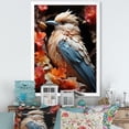 thumbnail image 1 of Designart "Soft Hues Summon Bird Melody" Animals Bird Picture Framed Canvas Wall Art, 1 of 5