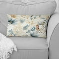 thumbnail image 1 of Designart "Soft Neutral Reverie" Floral Printed Throw Pillow, 1 of 5