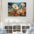 thumbnail image 1 of Designart "Soft Orange Cuttlefish And Anemone Reef" Coastal Coral Under Water Canvas Wall Art, 1 of 7