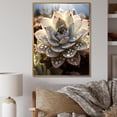 thumbnail image 1 of Designart "Soft Pink Cactus Thorns" Cactus Floater Framed Canvas Art Print, 1 of 5