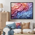 thumbnail image 1 of Designart "Soft-hued Spirals" Abstract Spirals Floater Framed Canvas Print, 1 of 7