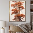 thumbnail image 1 of Designart "Solitary Rising Redwoods III" Tree Redwood Floater Framed Canvas Wall Art, 1 of 5