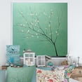 thumbnail image 1 of Designart "Solitude In Botanical Seafoam I" Leaves Floater Framed Wall Art Prints, 1 of 5