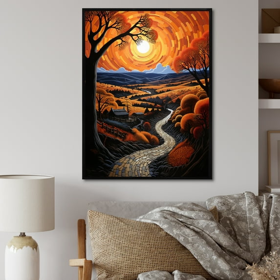 Designart "Soulful African American Art III" African American Floater Framed Wall Decor