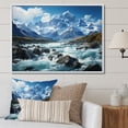 thumbnail image 1 of Designart "South America Mountain" Landscapes Floater Framed Wall Decor, 1 of 7