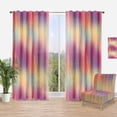 thumbnail image 1 of Designart 'Spheres Pink VI' Modern Curtain Panel, 1 of 4