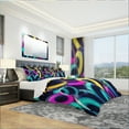 thumbnail image 1 of Designart 'Spherical Insight' Modern & Contemporary Duvet Cover Set, 1 of 4