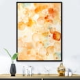 thumbnail image 1 of Designart "Spiral Sunset Daydream I" Abstract Framed Wall Art - Modern Orange Abstract Collages Bedroom Framed Canvas Wall Art, 1 of 6
