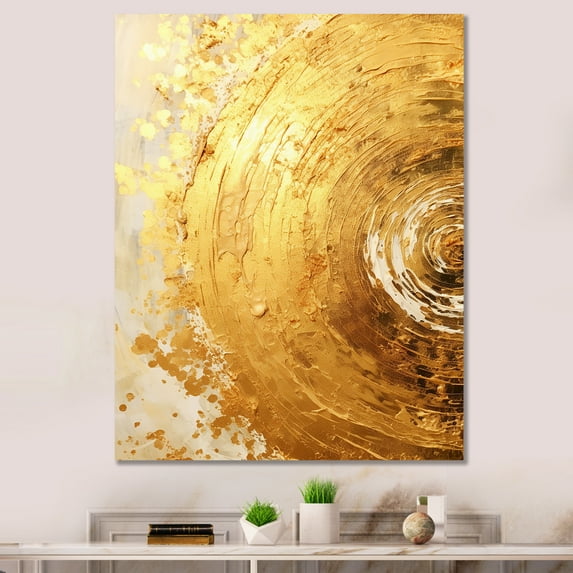 Designart "Spiraling Energy In Ebullience" Abstract Spirals Wall Art Prints