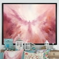 thumbnail image 1 of Designart "Spiritual Glow Of Christian Ascension Art" Christianity Floater Framed Wall Art Prints, 1 of 5