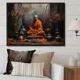 thumbnail image 1 of Designart "Spiritual Serenity in Religious Context" Spiritual Floater Framed Canvas Art Print, 1 of 7