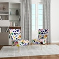 thumbnail image 1 of Designart "Splach Of Color" Upholstered Patterned Accent Chair and Arm Chair, 1 of 5