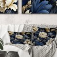 thumbnail image 1 of Designart "Splendid Victorian Damask VI" Floral Printed Throw Pillow, 1 of 5