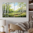 thumbnail image 1 of Designart "Spring Awakening Birch Woods IV" Tree Birch Metal Wall Decor Set, 1 of 5