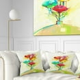 thumbnail image 1 of Designart Spring Flowers Bouquet in a Vase - Floral Throw Pillow - 16x16, 1 of 1