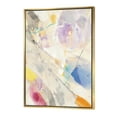 thumbnail image 1 of Designart ' Spring Minimalist Confetti I ' Modern & Contemporary Framed Canvas, 1 of 3