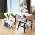 thumbnail image 1 of Designart "Spring Nectar Square II" Upholstered Traditional Accent Chair - Arm Chair, 1 of 5