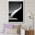 thumbnail image 1 of Designart "Staircase Simplicity" Aquariums Picture Framed Wall Art Living Room, 1 of 5