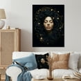 thumbnail image 1 of Designart "Stargazing in the Spirit II" Astrology Metal Wall Art Prints, 1 of 5