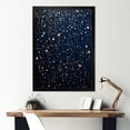thumbnail image 1 of Designart "Starry Night Sky in Indian Art I" People Framed Wall Art - Global Teal Indian Art Bedroom Framed Canvas Wall Art, 1 of 6