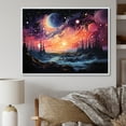 thumbnail image 1 of Designart "Stars Infinity horizon I" Stars Floater Framed Canvas Print, 1 of 7