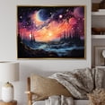thumbnail image 1 of Designart "Stars Infinity horizon I" Stars Floater Framed Canvas Print, 1 of 7