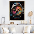 thumbnail image 1 of Designart "Steel Sentinel Luxury Watch Design I" Fashion Floater Framed Canvas Print, 1 of 7