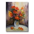 thumbnail image 1 of Designart ' Still Life Bouquet With Yellow and Red Flowers ' Traditional Canvas Wall Art Print, 1 of 4