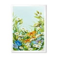 thumbnail image 1 of Designart 'Still Life Of Colorful Wildflowers With Leaves II' Traditional Framed Art Print, 1 of 4