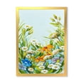 thumbnail image 1 of Designart 'Still Life Of Colorful Wildflowers With Leaves II' Traditional Framed Art Print, 1 of 4