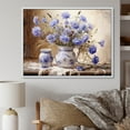 thumbnail image 1 of Designart "Still Life Of Cornflowers In A Farmhouse" Cornflowers Floater Framed Canvas Prints, 1 of 5