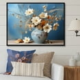 thumbnail image 1 of Designart "Still Life Of Wildflower Bouquet I" Wildflowers Floater Framed Canvas Art Print, 1 of 5