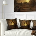 thumbnail image 1 of Designart Stones From Space - Abstract Throw Pillow - 16x16, 1 of 5