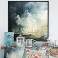 thumbnail image 1 of Designart "Stormy Gray Sky Minimalism I" Sky Floater Framed Wall Decor, 1 of 5