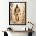 thumbnail image 1 of Designart "Strolling Sasquatch In Nature" Bigfoot Picture Framed Wall Decor, 1 of 5